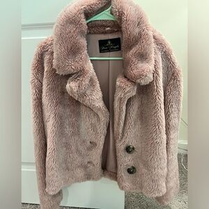 Free People Pink Coat